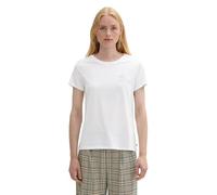 TOM TAILOR Denim Women's 1043923 T-Shirt, 20000-White, XL