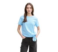 TOM TAILOR Denim Women's 1040186 T-Shirt, 37813-Blue White Stripe, L