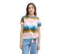 TOM TAILOR Denim Women's T-Shirt, 37835 - Watercolour Print, L