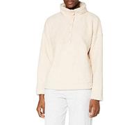 TOM TAILOR Denim Women's Teddy Sweater, 25345-Soft Beige, XS