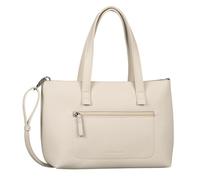 TOM TAILOR Elis Women's Shopper Shoulder Bag Zip Medium White, White, M, Essential