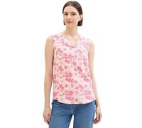 Tom Tailor Floral Print V-Neck Blouse Pink Floral