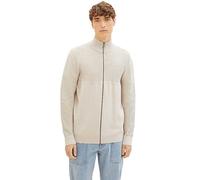Tom Tailor Full Zip Cardigan Light Beige