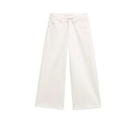 TOM TAILOR Girls' Wide Leg Jeans, 10101 - White Denim, 140