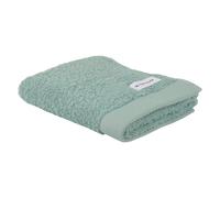 TOM TAILOR Set of 6 Guest Towels 30 x 50 cm 100% Cotton Terry Towel with Hanger and Label with Logo Colour Bath Towel Turquoise (Fresh Sage)