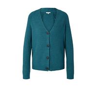TOM TAILOR Ladie's 1033279 Basic Cardigan, 30669-Pastel Teal Melange, M