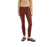 TOM TAILOR Ladie's 1034537 Alexa Skinny Jeans Coated, 18607-Spicy Chocolate, 34W / 30L
