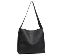 TOM TAILOR Ladies Angie Black Shoulder Bag, black, M