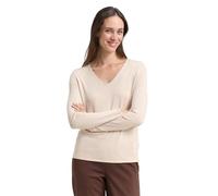 TOM TAILOR Ladies Basic knitted jumper 1012976, 20737 - Desert Sand Melange, XL