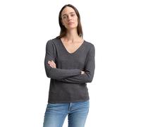 TOM TAILOR Ladies Basic knitted jumper 1012976, 30281 - Evident Anthracite Melange, XL