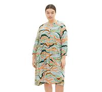 TOM TAILOR Ladies Dress 1035963, 31122 - Colourful Wavy Design, 46 Plus