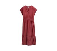 TOM TAILOR Ladies Flounce Midi Dress, 23853 - Burnt Russet, 14