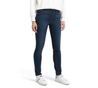 TOM TAILOR Ladies Jeans 202212 Alexa Skinny, 10282 - Dark Stone Wash Denim, 28W / 32L