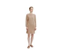 TOM TAILOR Ladies Jersey Dress with Stripes 1032514, 30157 - Beige Anthracite Stripe, 42