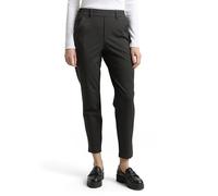 Tom Tailor Ladies Relaxed Fit Trousers with Elastic Waistband 1021175, 10522 - Shale Grey Melange, X-Small
