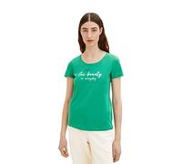TOM TAILOR Ladie's 1036193 T-Shirt, 31032-Vivid Leaf Green, XXS