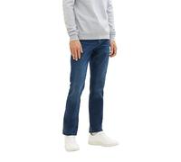 TOM TAILOR Men Jeans 202212 Josh Slim, 10172 - Mid Stone Blue Black Denim, 32W / 34L