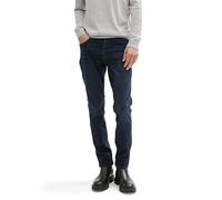 TOM TAILOR Men Jeans 202212 Josh Slim, 10173 - Dark Stone Blue Black Denim, 36W / 32L
