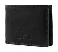 TOM TAILOR Men Lary Wallet, Black, 12,5x2,5x10
