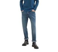 TOM TAILOR Men's 1035877 Marvin Straight Jeans, 10137-Dark Indigo with Tint, 38 W/34 L