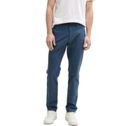 TOM TAILOR Men's 1037547 Trouser, 37141-Stormy Blue Navy Zig Zag, 36 W/32 L