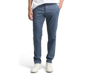 TOM TAILOR Men's 1037547 Trouser, 39127-Blue Navy Zig Zag Structure, 32 W/32 L