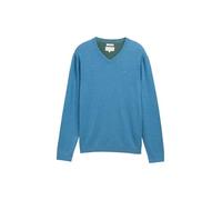 TOM TAILOR Men's 1039811 Pullover Sweater, 37095-Ocean Blue Melange, XXXL