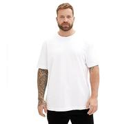 Tom Tailor Men's 1039970 Plus-Size Double Pack T-Shirt with a Round Neck Made of Cotton (Pack of 2)