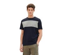 TOM TAILOR Men's 1040835 T-Shirt, 10668-Sky Captain Blue, S