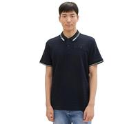 TOM TAILOR Men's 1040936 Polo Shirt, 10668-Sky Captain Blue, XL