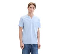 TOM TAILOR Men's 1041785 T-Shirt, 35601-Windsurf Blue Fine Stripe, M