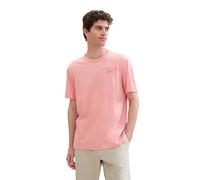 TOM TAILOR Men's 1041867 T-Shirt, 35595 Flamingo Flower White Stripes, XXL