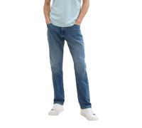 TOM TAILOR Men's 1042341 Marvin Straight Jeans, 10113 Clean Mid Stone Blue Denim, 30 W/32 L