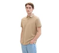 TOM TAILOR Men's 1043066 Basic Polo Shirt with Structure, 11018 Chinchilla, L