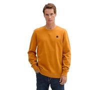 TOM TAILOR Men's 1043999 Sweatshirt, 10821-Peanut Butter Brown, XL