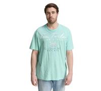 TOM TAILOR Men's 1048173 T-Shirt, 37105-Bright Mint Green, XXL
