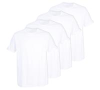 Tom Tailor Men's, 4er Pack - Lucky T, short Sleeve, Crew Neck, Plain W