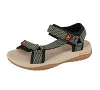 TOM TAILOR Men's 5380001 Sandal, Black Khaki, 7.5 UK