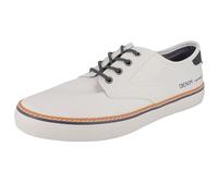 TOM TAILOR Men's 5385201 Trainers, White, 10 UK