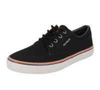 TOM TAILOR Men's 5385202 Sneaker, Black, 6.5 UK