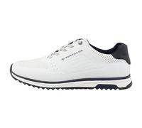 TOM TAILOR Men's 9580050001 Sneaker, White, 7.5 UK