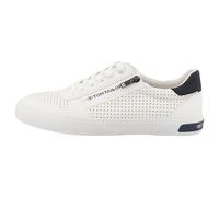 TOM TAILOR Men's 9580070001 Trainers, White, 44 EU, White, 10 UK