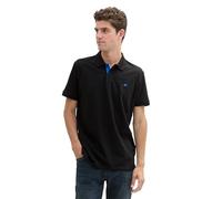TOM TAILOR Men's Basic Pique Polo Shirt 1027713, 29999 - Black, XXL