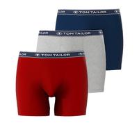 Tom Tailor Men's Boxer Shorts, 3 Pack - Buffer, Long Pants, Cotton Stretch...
