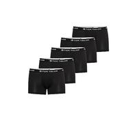 TOM TAILOR Men's Boxer Shorts Pack of 5 - Men's Underwear Sizes S - 3XL 5, Plain black and dark
