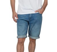 TOM TAILOR Men's Jeans Shorts Josh Regular Slim Fit Short Basic Stretch Shorts Cotton Bermuda Summer Trousers Denim Blue