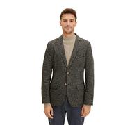 TOM TAILOR Men's Jersey Jacket 1032455, 30453 - Black Modern Houndstooth, 48