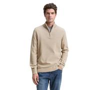 TOM TAILOR Men's Jumper, 38774 - Beige Offwhite Twotone, M