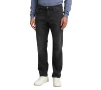 TOM TAILOR Men's Marvin Straight Jeans, 10240 - Black Denim, 29 W/32 L