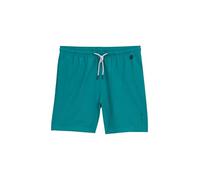 TOM TAILOR Men's Plain Swim Shorts, 11037 - Dark Bottle Green, L